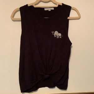 Cute lounge muscle tee